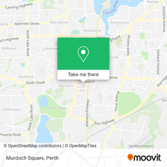 Murdoch Square map