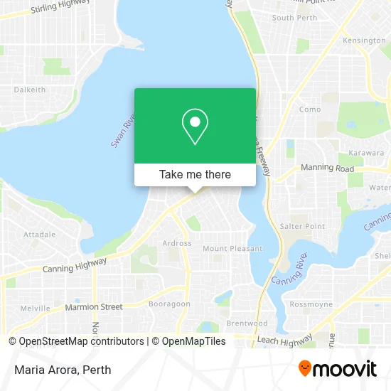 Mapa Maria Arora