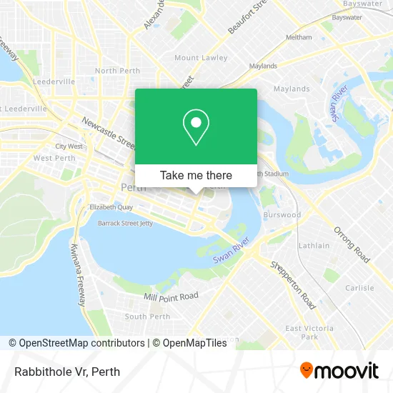 Mapa Rabbithole Vr