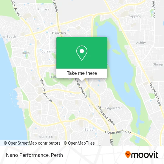 Mapa Nano Performance