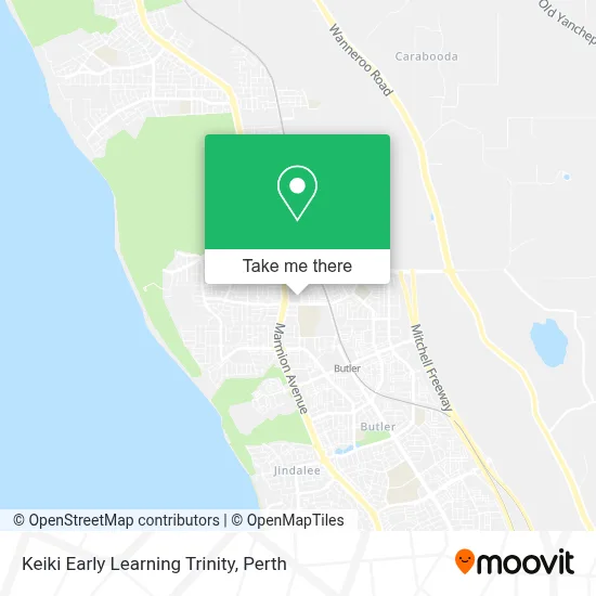 Mapa Keiki Early Learning Trinity