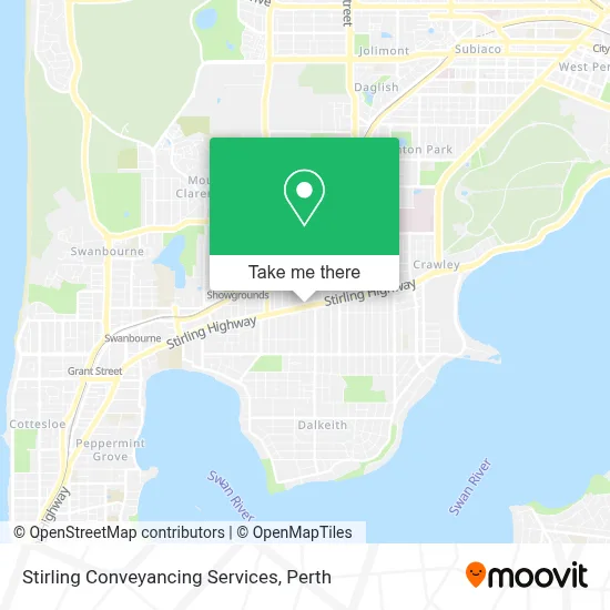 Mapa Stirling Conveyancing Services