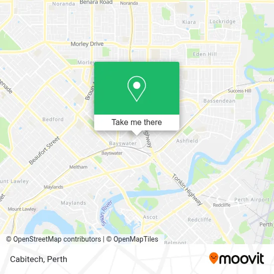 Cabitech map