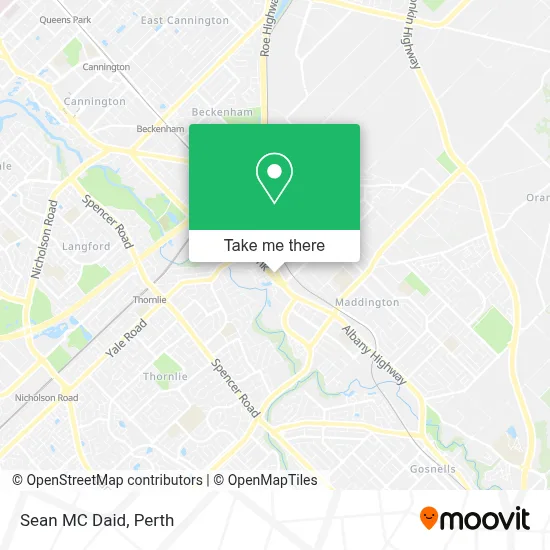 Mapa Sean MC Daid