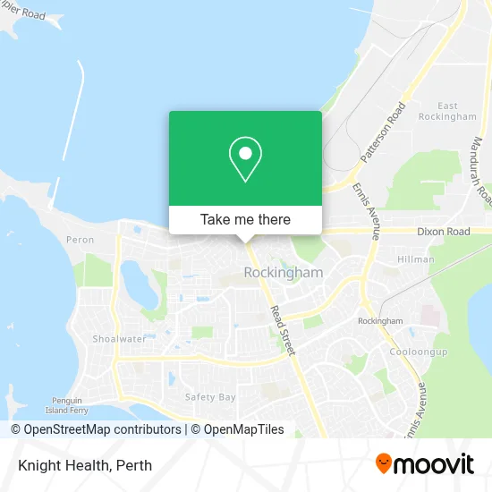 Mapa Knight Health