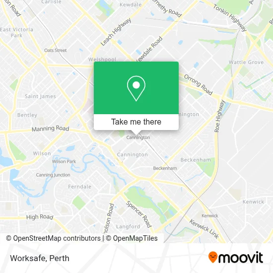Worksafe map