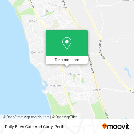 Mapa Daily Bites Cafe And Curry