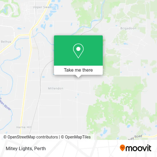 Mapa Mitey Lights