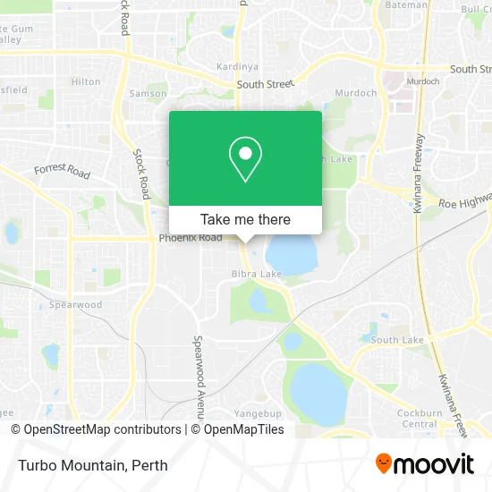 Mapa Turbo Mountain