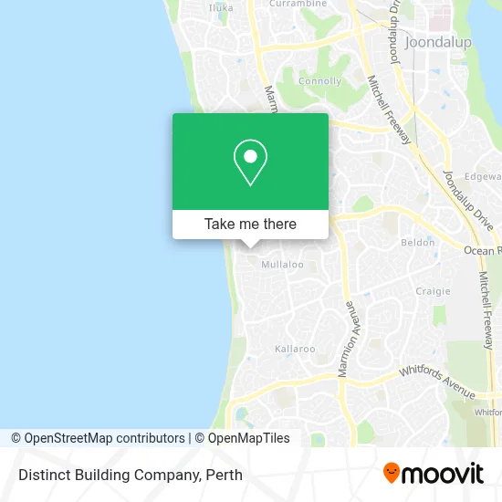 Mapa Distinct Building Company