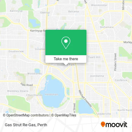 Mapa Gas Strut Re-Gas
