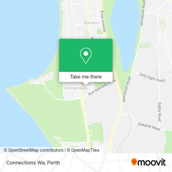 Mapa Connections Wa