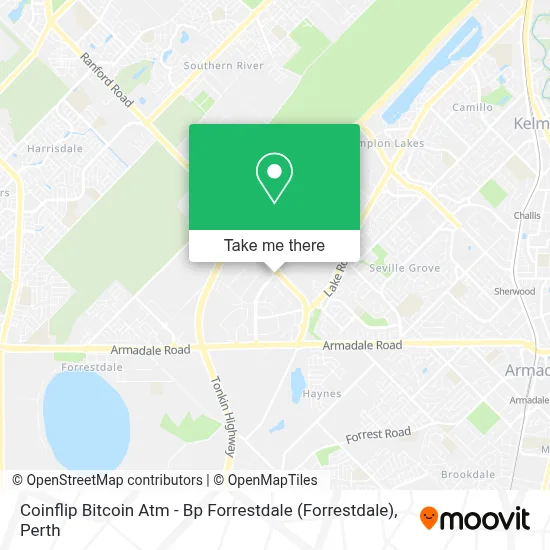 Mapa Coinflip Bitcoin Atm - Bp Forrestdale