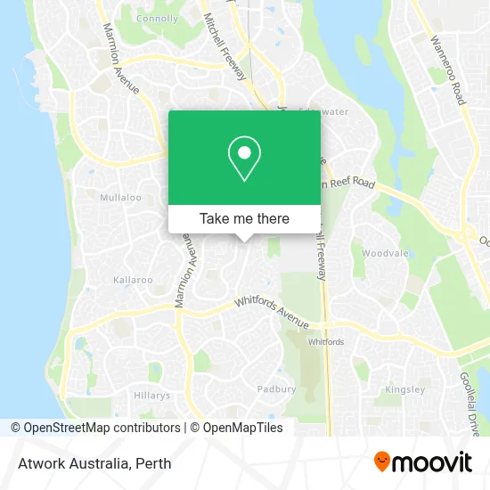 Atwork Australia map