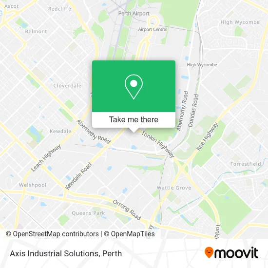 Mapa Axis Industrial Solutions