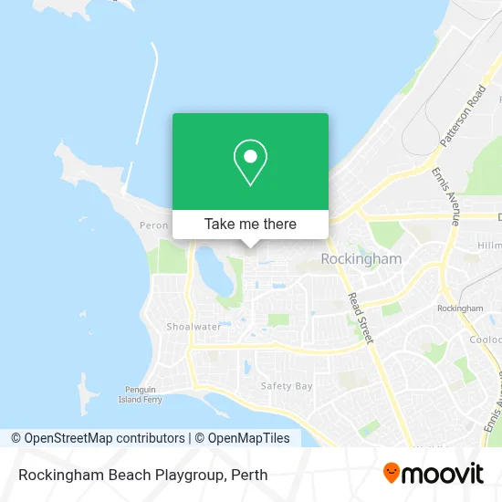 Rockingham Beach Playgroup map