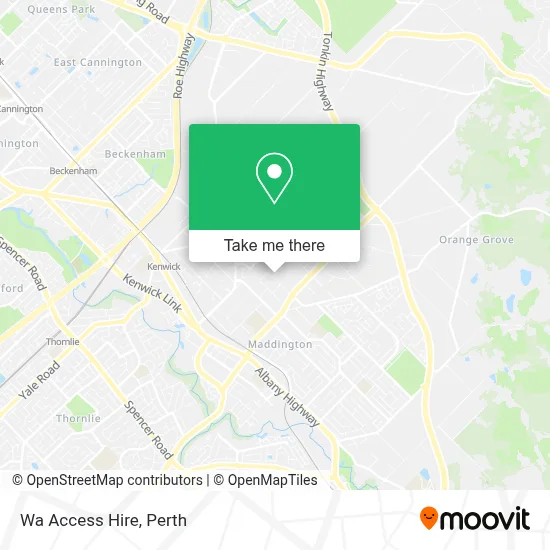 Mapa Wa Access Hire