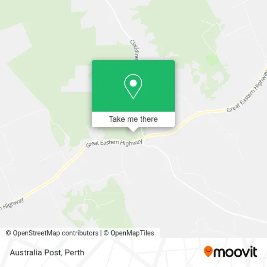 Australia Post map