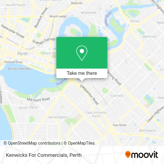 Mapa Kenwicks For Commercials