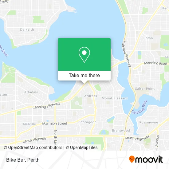Mapa Bike Bar