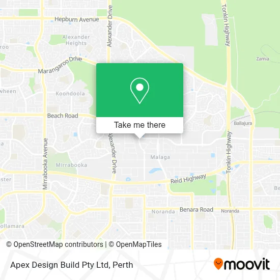 Apex Design Build Pty Ltd map