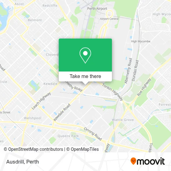 Ausdrill map