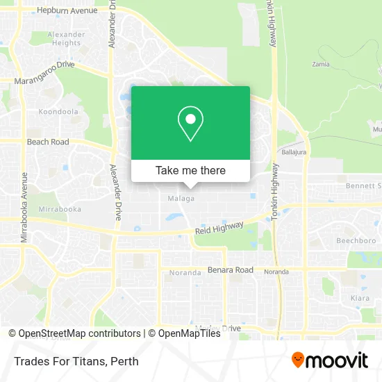 Mapa Trades For Titans