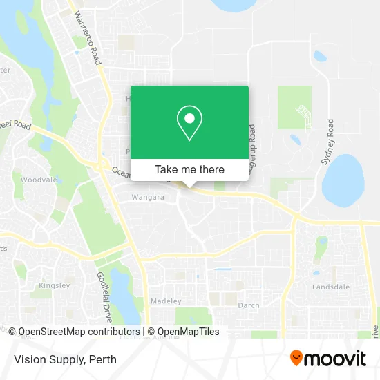 Mapa Vision Supply