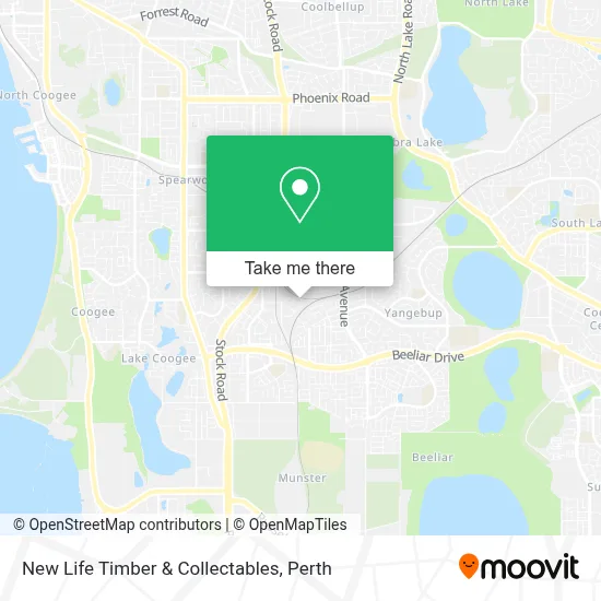 Mapa New Life Timber & Collectables