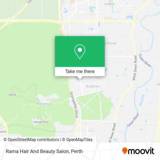 Mapa Rama Hair And Beauty Salon