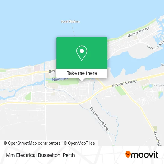 Mapa Mm Electrical Busselton