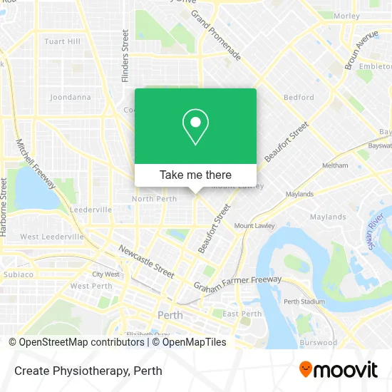 Mapa Create Physiotherapy