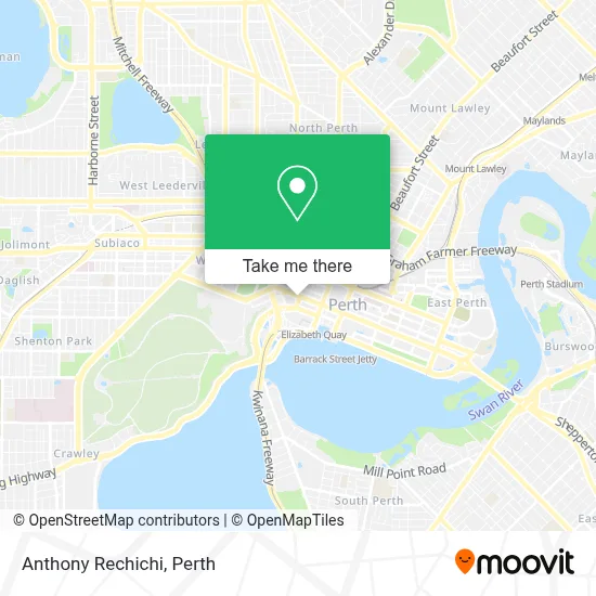 Anthony Rechichi map