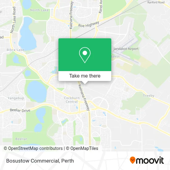 Mapa Bosustow Commercial