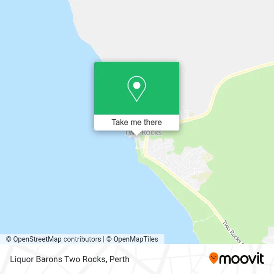 Mapa Liquor Barons Two Rocks