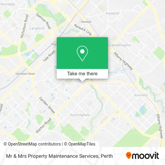 Mapa Mr & Mrs Property Maintenance Services
