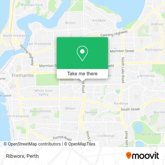 Mapa Ribworx