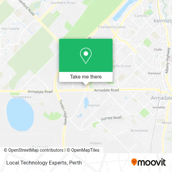Mapa Local Technology Experts