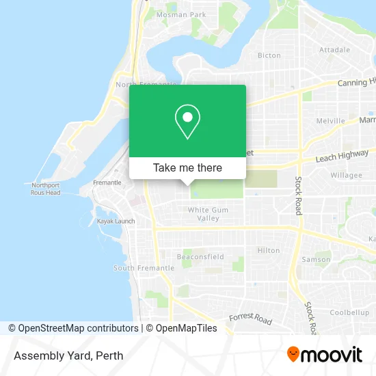Mapa Assembly Yard