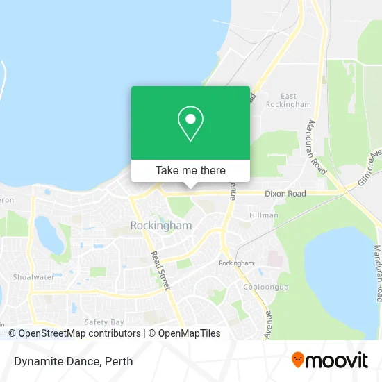 Dynamite Dance map