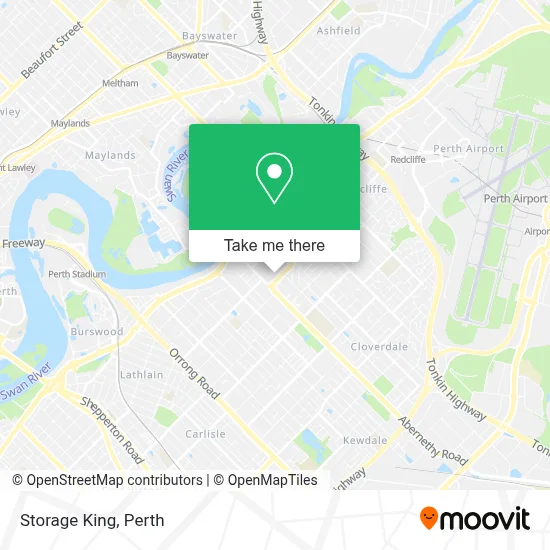Mapa Storage King