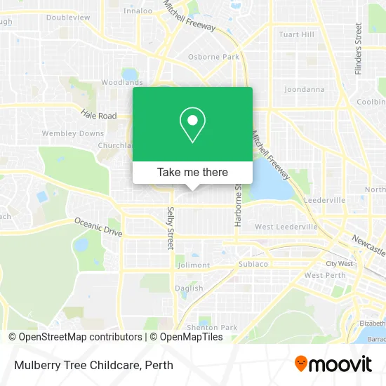 Mapa Mulberry Tree Childcare