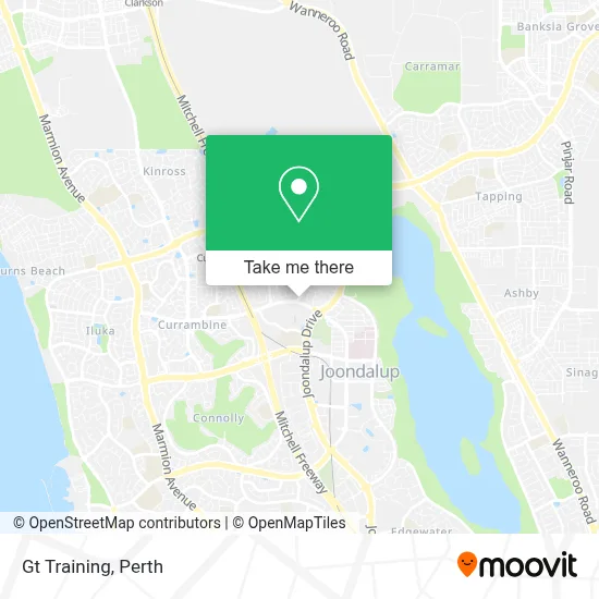 Mapa Gt Training