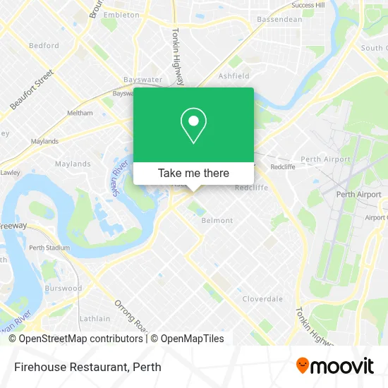 Mapa Firehouse Restaurant