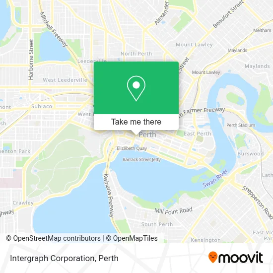 Mapa Intergraph Corporation