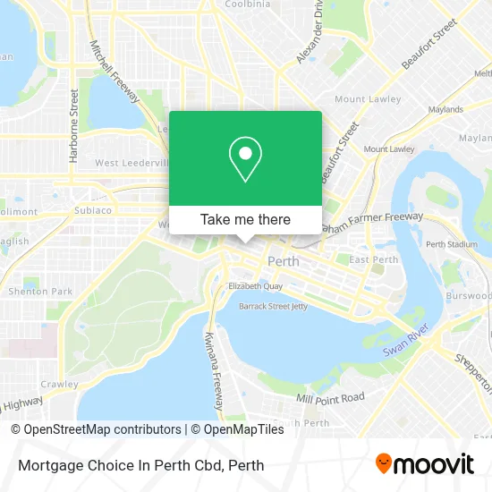 Mapa Mortgage Choice In Perth Cbd