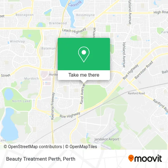 Mapa Beauty Treatment Perth
