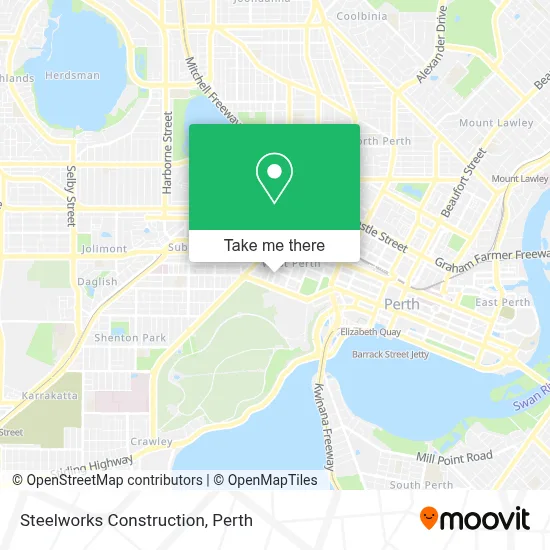 Mapa Steelworks Construction