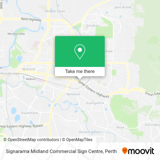 Mapa Signarama Midland Commercial Sign Centre