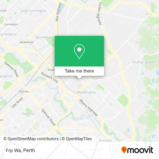 Mapa Frp Wa